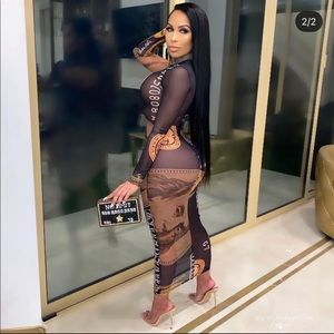 Money body con dress (Posh by V)